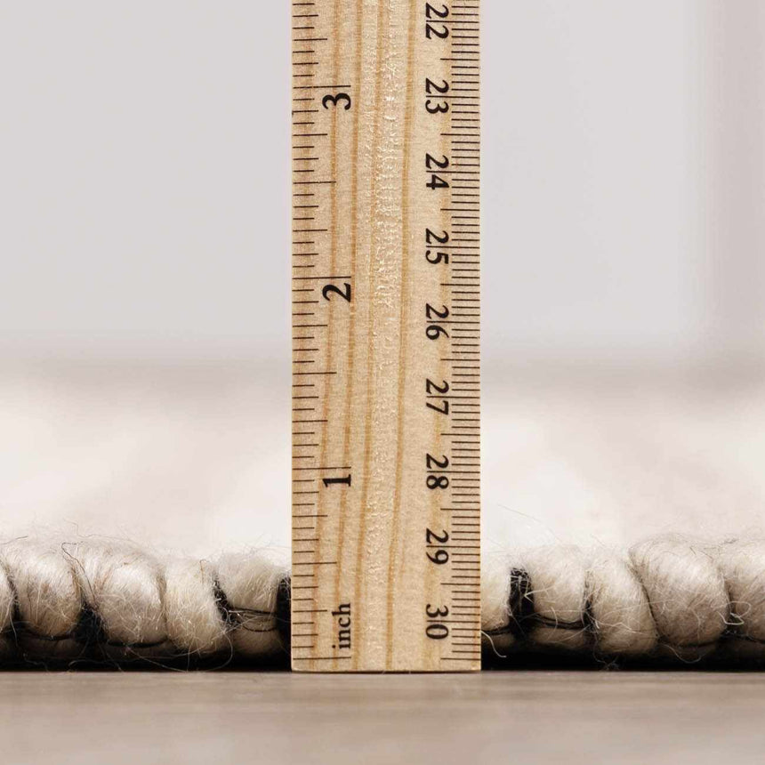 Laleh Cream & Black Area Rug - Clearance