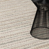 Laleh Cream & Black Area Rug - Clearance