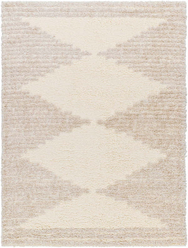 Sample Bayan Beige Plush Area Rug - Clearance