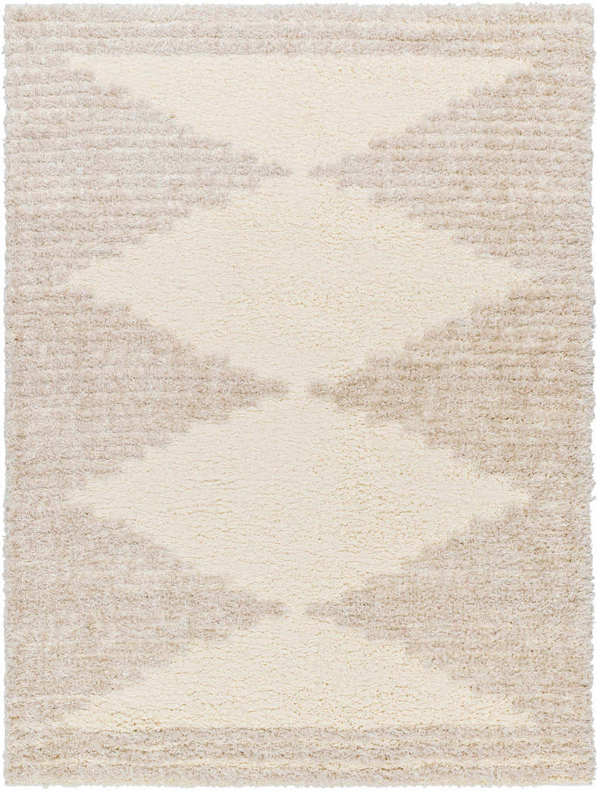 Sample Bayan Beige Plush Area Rug - Clearance