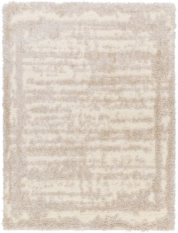 Sample Gidja Beige Plush Area Rug - Clearance