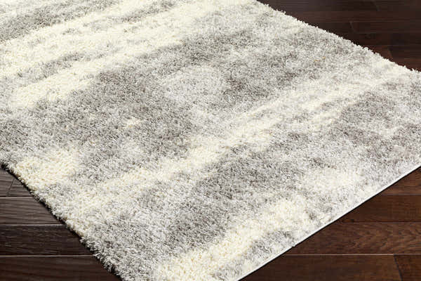 Sample Grete Gray Plush Area Rug - Clearance