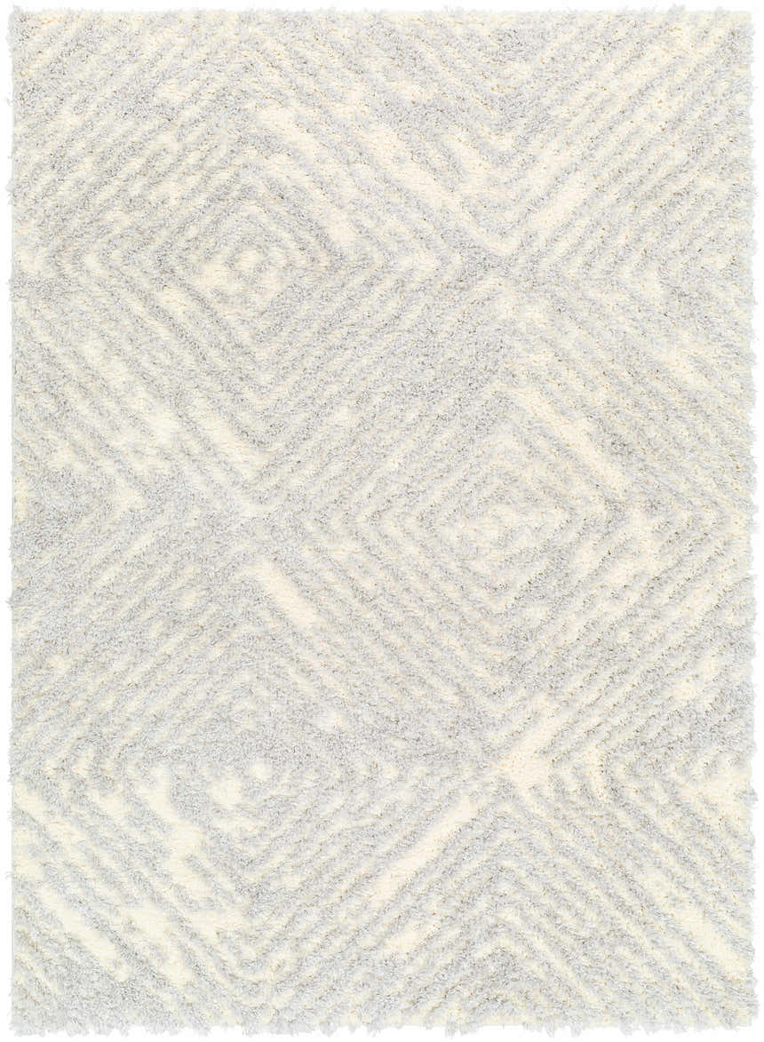 Sample Isano Gray Plush Area Rug - Clearance