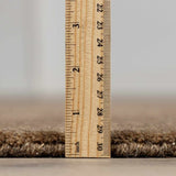 Myron Gray Wool Area Rug