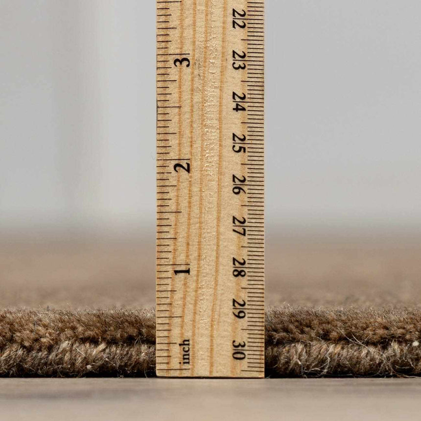 Myron Gray Wool Area Rug