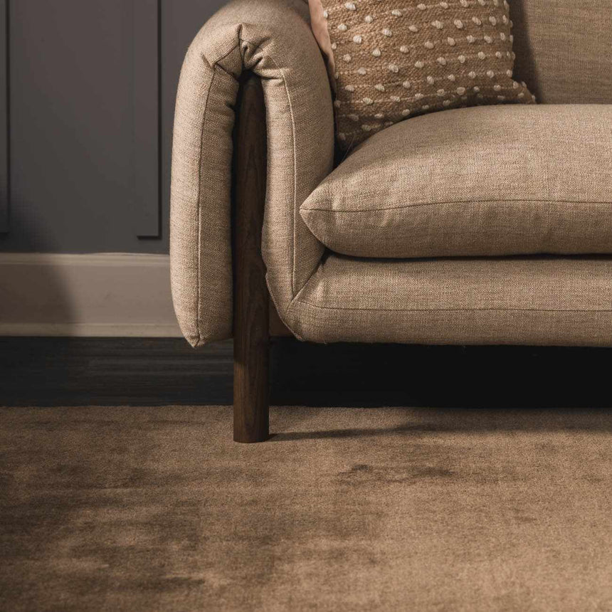 Myron Gray Wool Area Rug