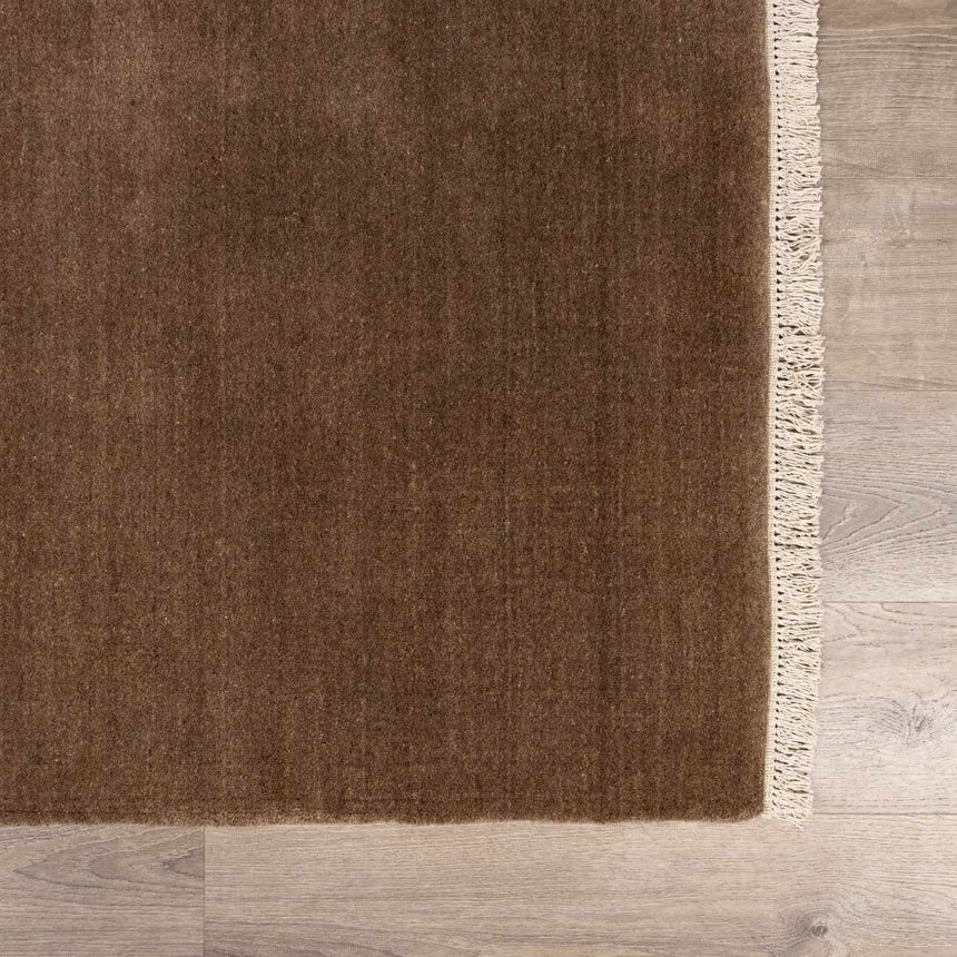 Myron Gray Wool Area Rug