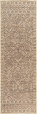 Halle Beige Washable Area Rug - Clearance