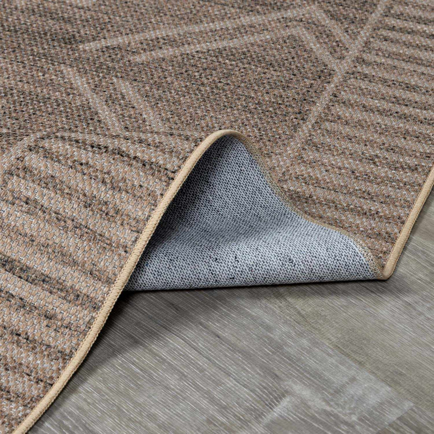 Halle Beige Washable Area Rug - Clearance