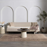 Halle Beige Washable Area Rug - Clearance