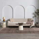 Halle Tan Washable Area Rug - Clearance