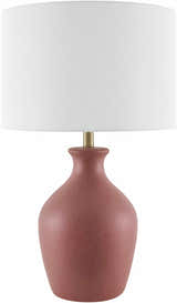 Singureni Brick Red Table Lamp