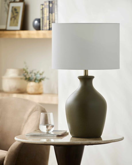 Singureni Green Table Lamp