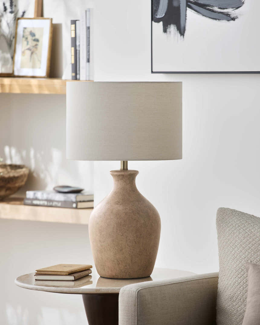 Singureni Beige Table Lamp