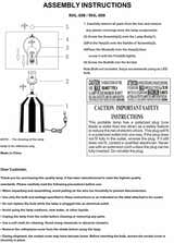 Isbergues Aqua Table Lamp