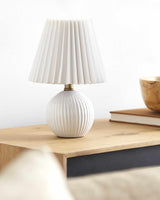 Shahrekord White Table Lamp