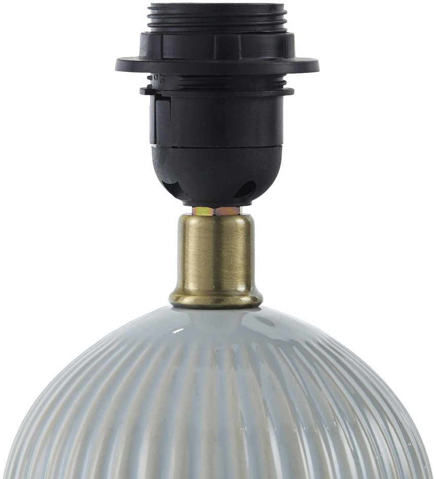 Shahrekord Gray Ceramic Table Lamp