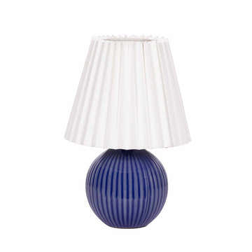 Shahrekord Blue Ceramic Table Lamp