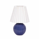 Shahrekord Blue Ceramic Table Lamp