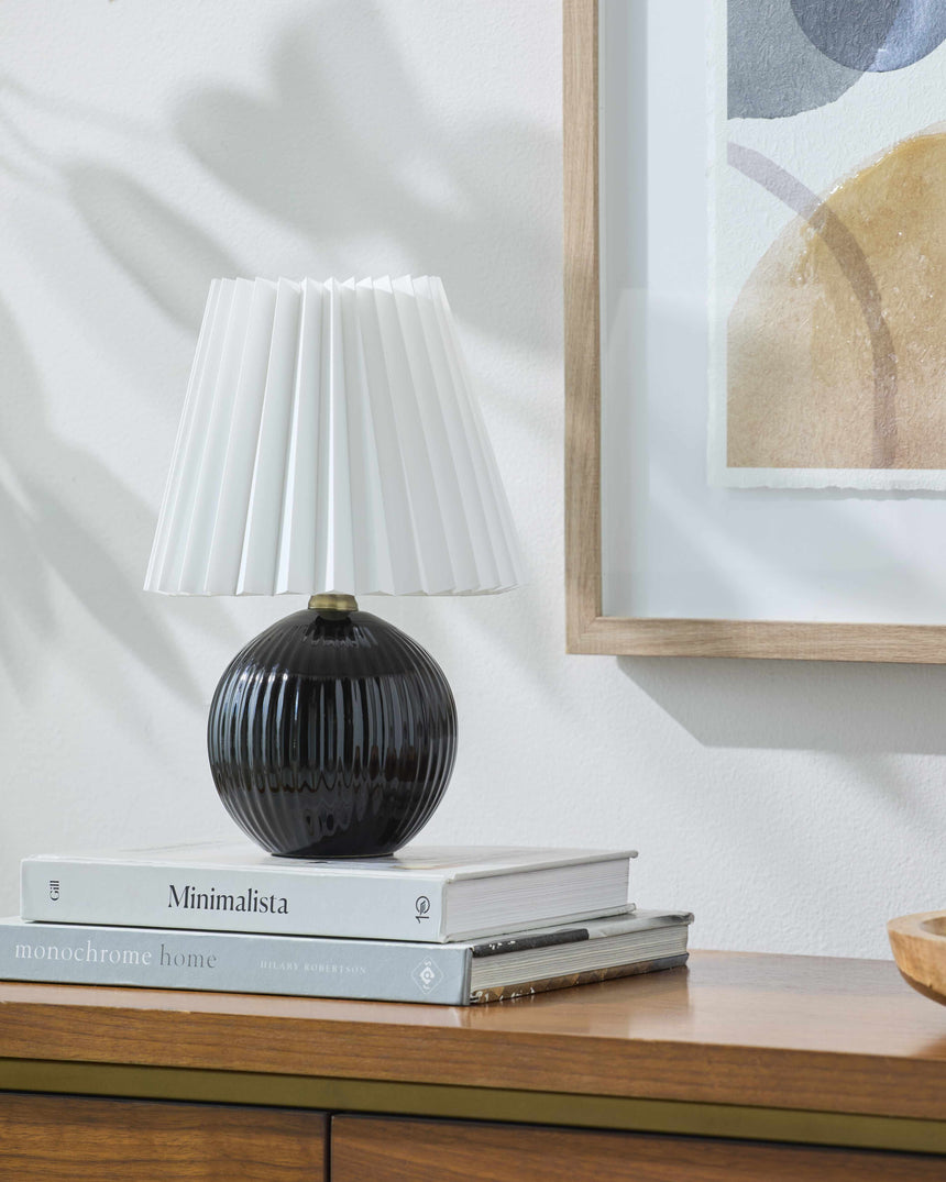 Shahrekord Black Table Lamp