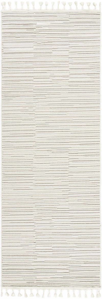 Cate Block Striped Textured Rug