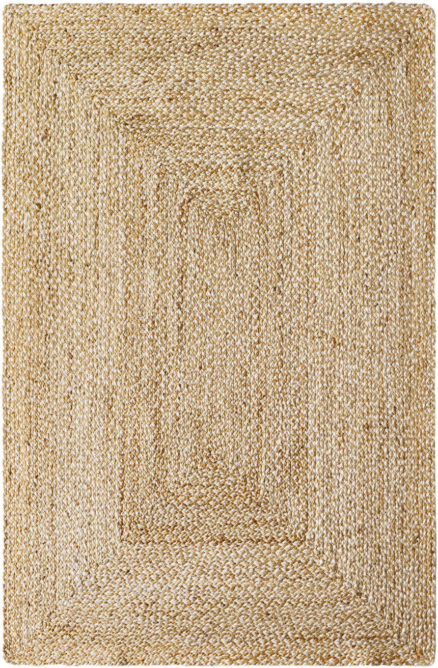 Sample Elkie Beige Jute Area Rug - Clearance