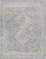 Sample Sagen Blue Medallion Area Rug - Clearance