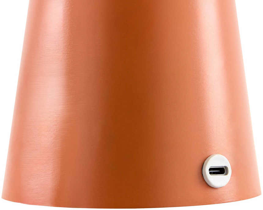 Scontrone Orange Table Lamp