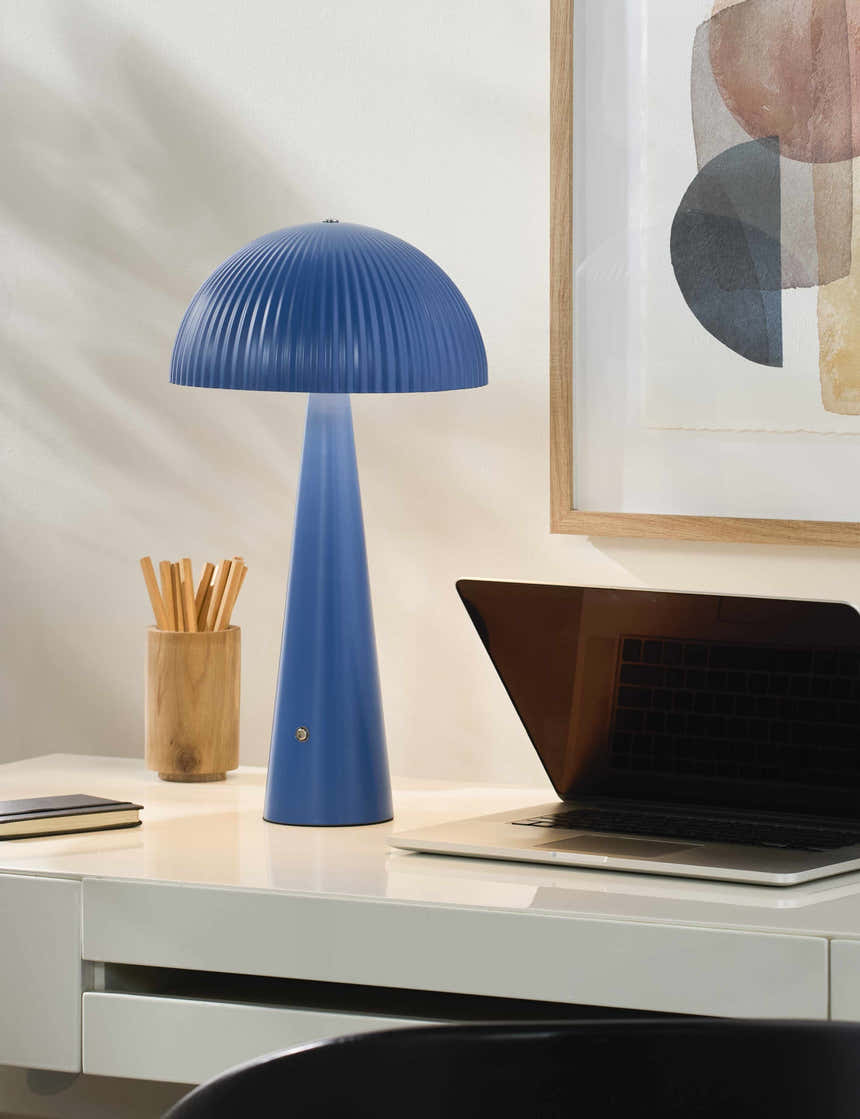 Scontrone Blue Table Lamp