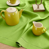 Classic Hemstitch Table Throw