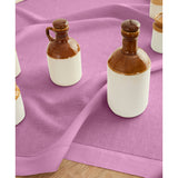 Classic Hemstitch Table Throw