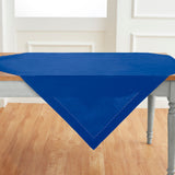 Cotton Linen Hemstitch Table Throw