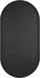 Saraipali Black Accent Mirror