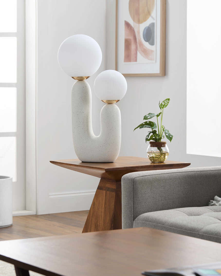 Sovramonte White Table Lamp