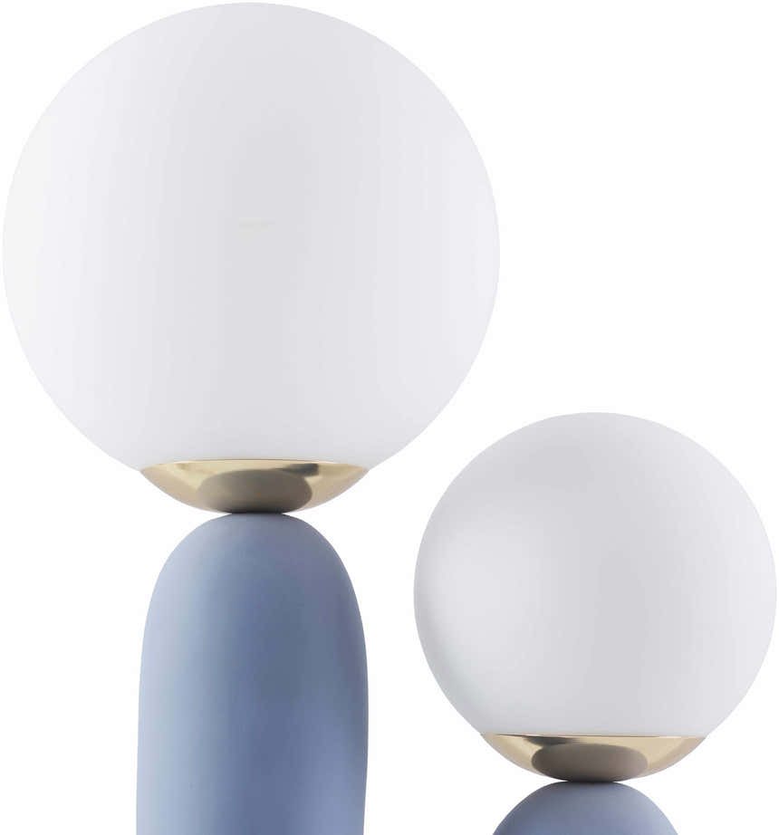Sovramonte Blue Table Lamp