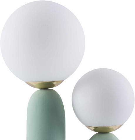 Sovramonte Green Table Lamp