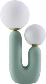 Sovramonte Green Table Lamp
