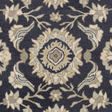 Sample Caesar CAE-1164 Black Floral Wool Rug