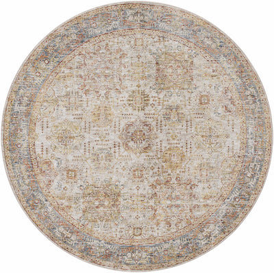 Ange Tan & Blue Area Rug