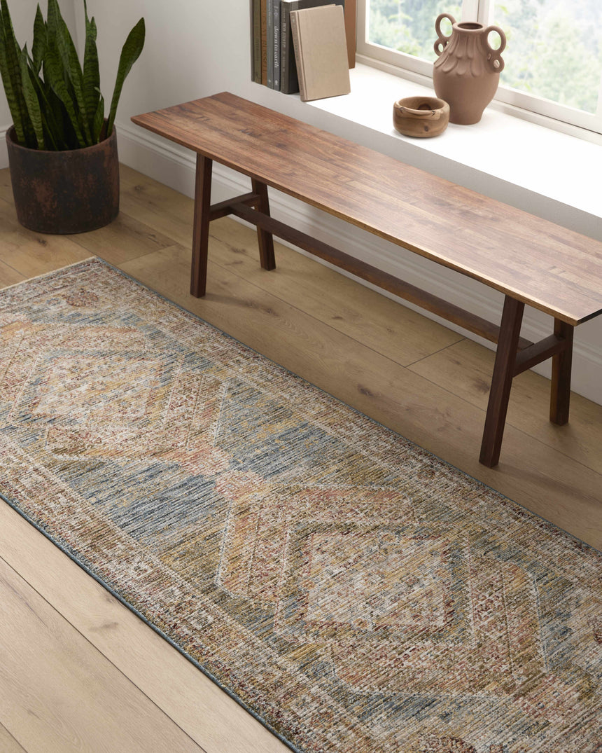 Moya Cream Rich Textured Traditional Rug