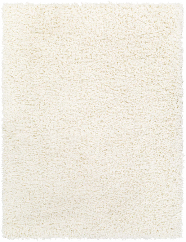 Siari Solid Cream Plush Rug