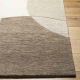 Made to Order Custom Size Cassiopeia Dark Brown & Beige Area Rug
