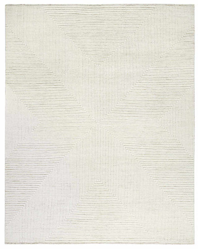 Sileby Beige Luxury Wool Rug