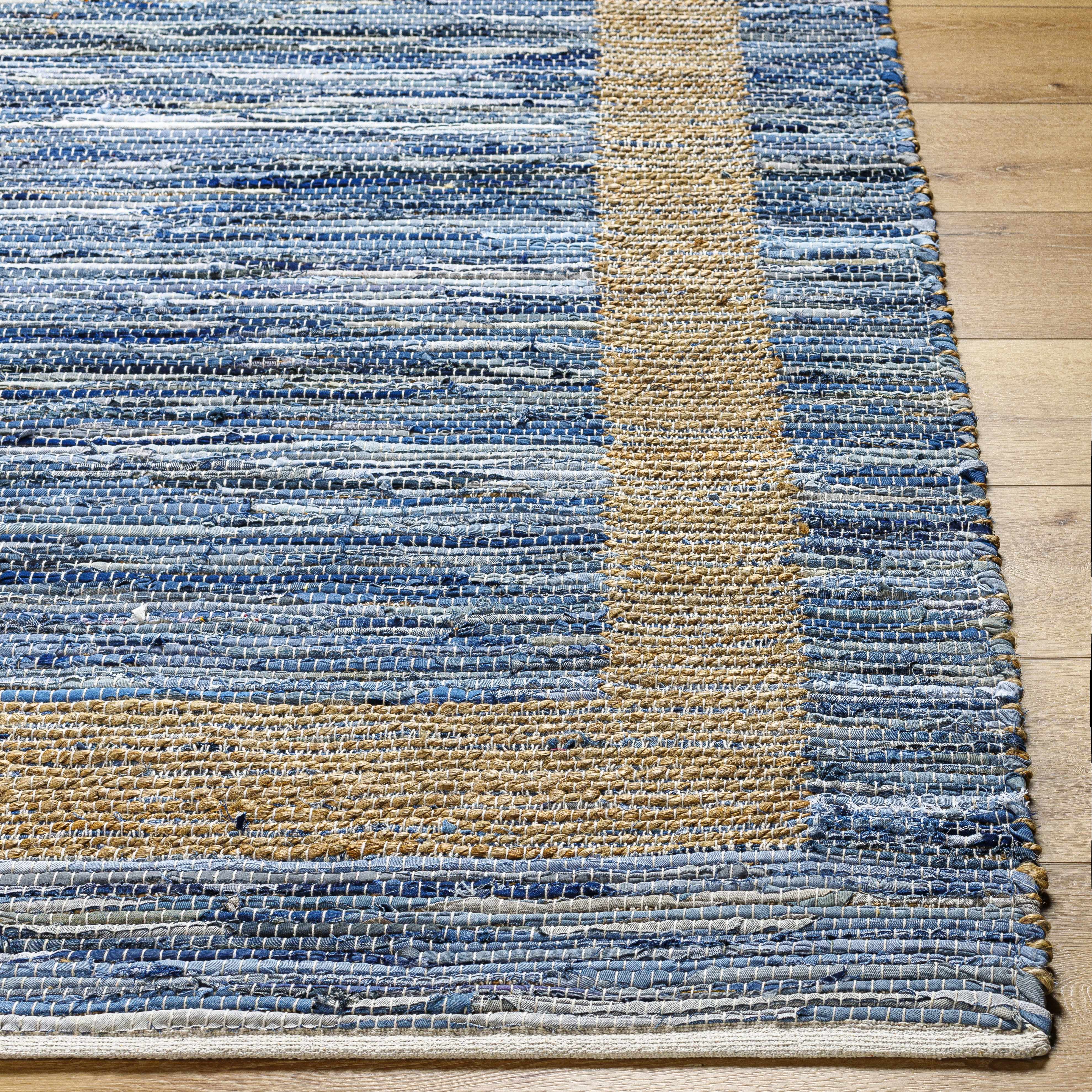 Ghita Recycled Blue Jean Rug – Boutique Rugs
