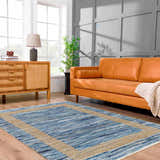 Sample Ghita Recycled Blue Jean Rug - Clearance