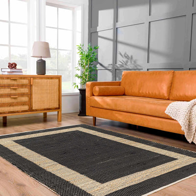 Sample Ghita Black Area Rug