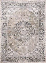 Rudo Beige Flat Pile Washable Rug