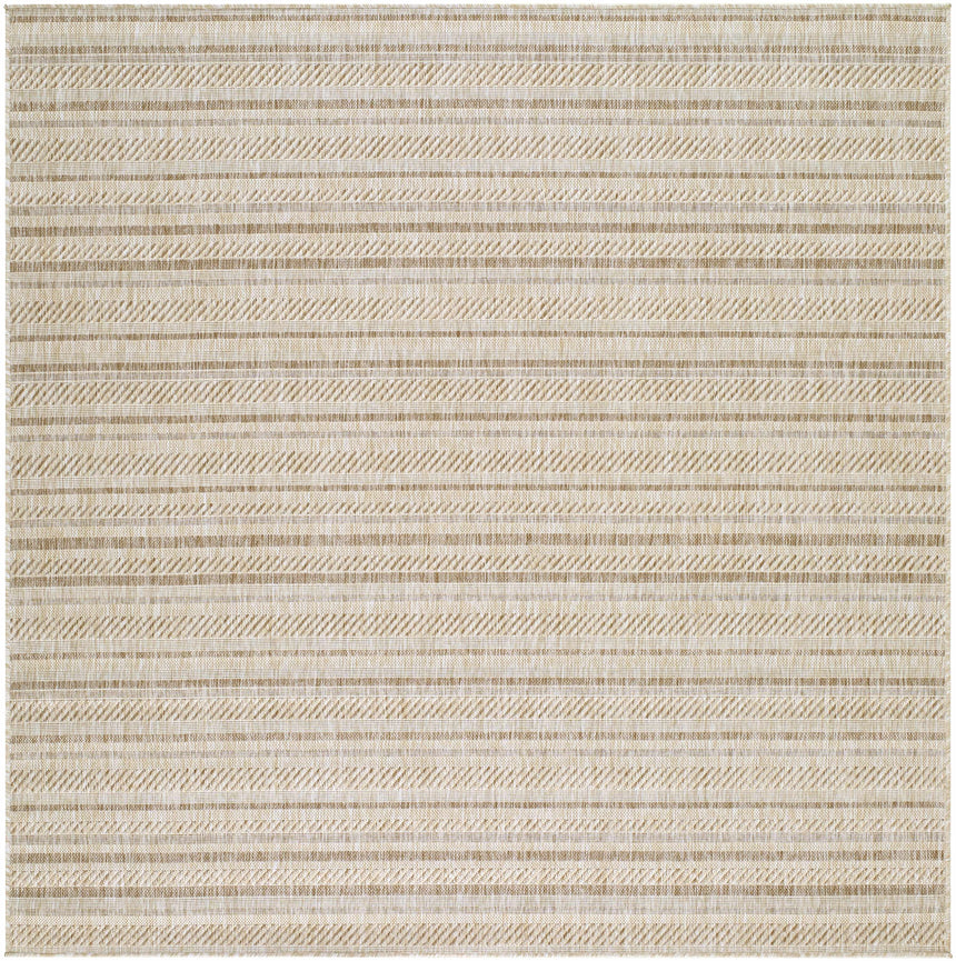 Sultanhisar Striped Nordic Rug