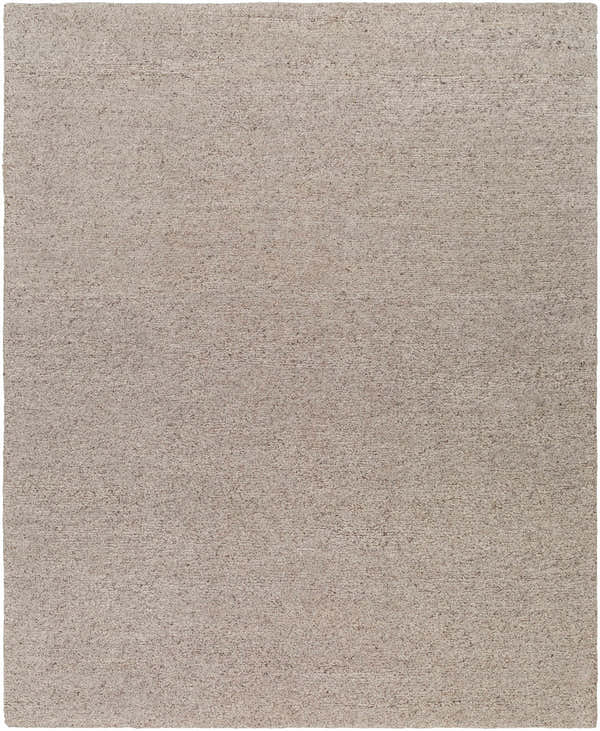 Sample Buffy Brown Hand Knotted Wool Area Rug - Clearance