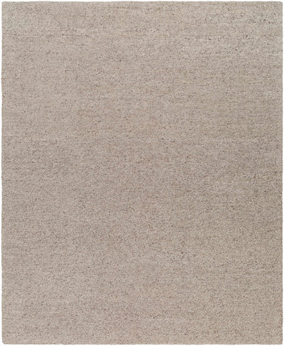 Sample Buffy Brown Hand Knotted Wool Area Rug